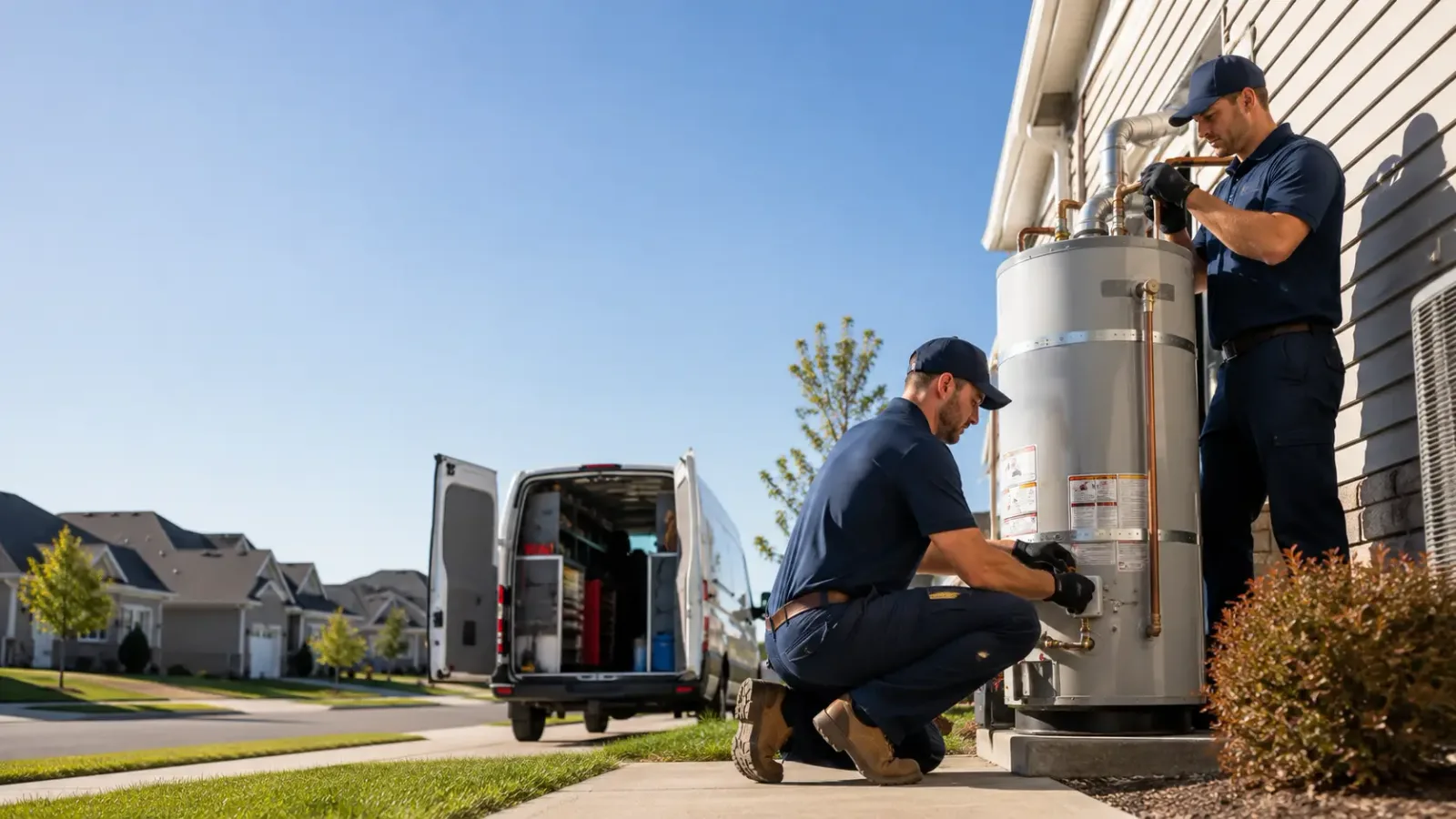 Water Heater Installation in Bowlus, MN